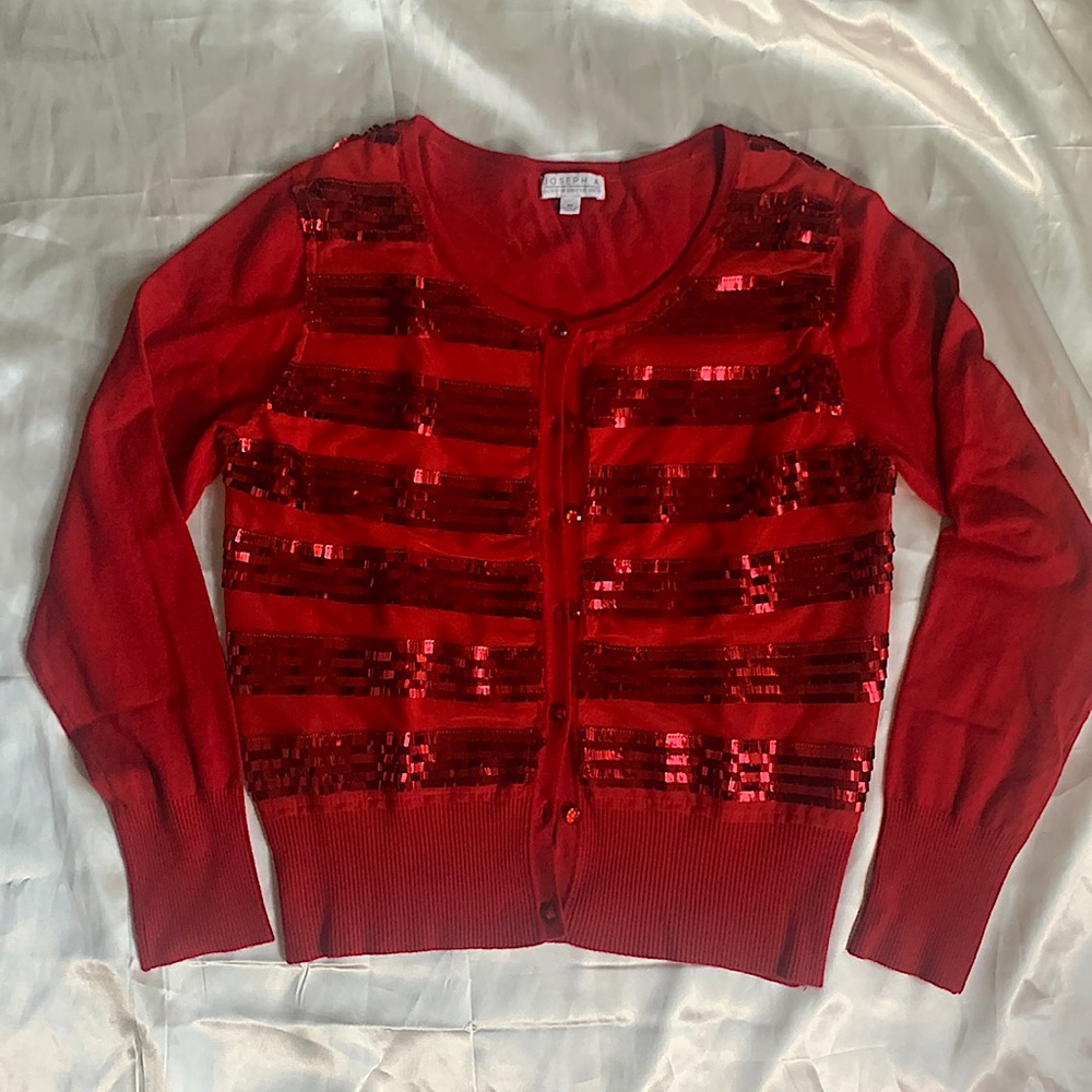 NWOT Red cardigan